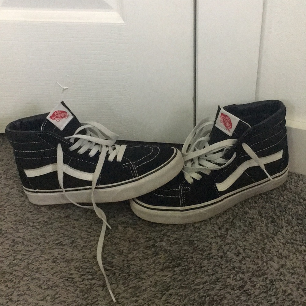Black High top vans
